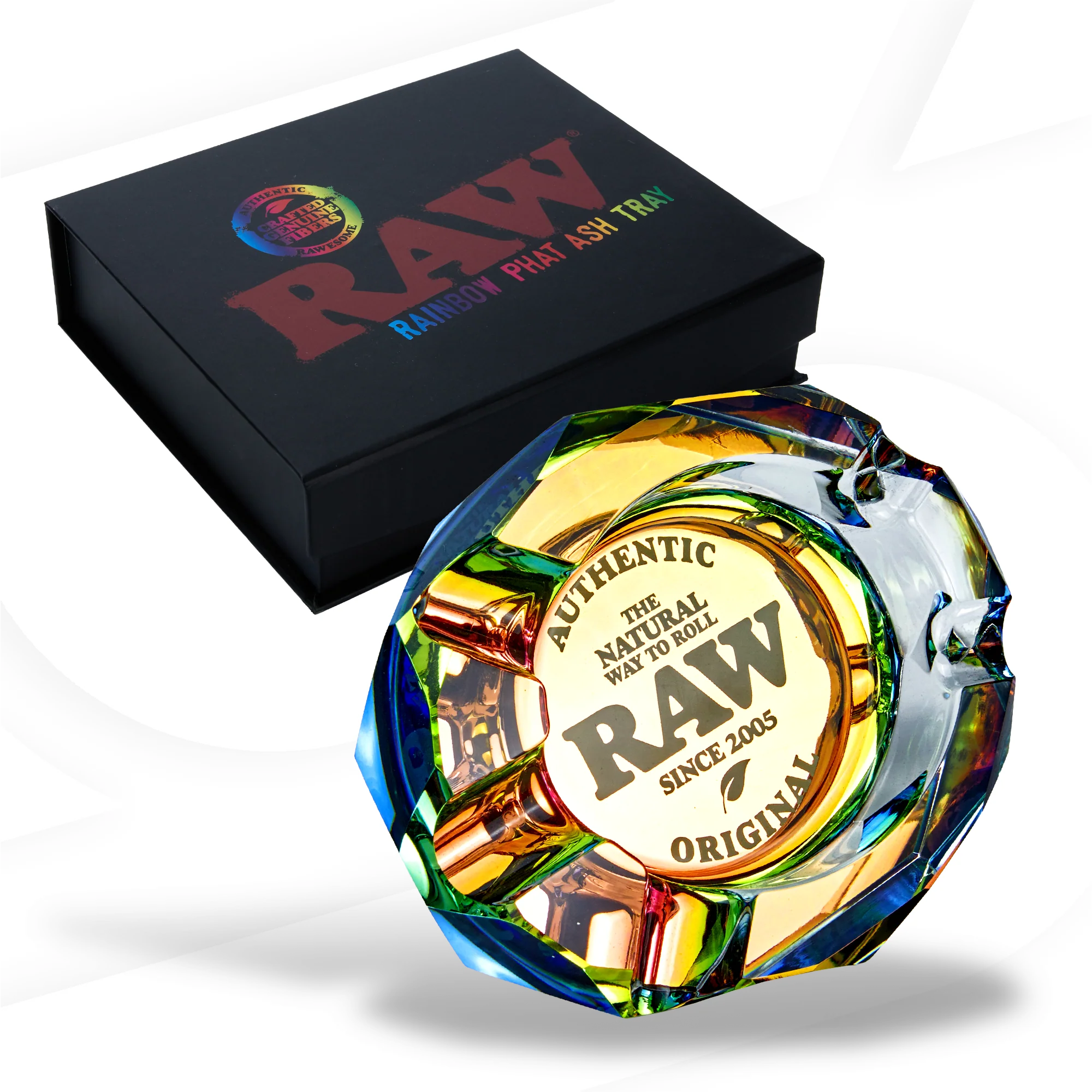 RAW Phat Prism Glass Ashtray - Image 5