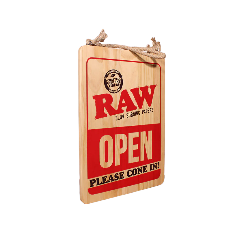 RAW Store Sign