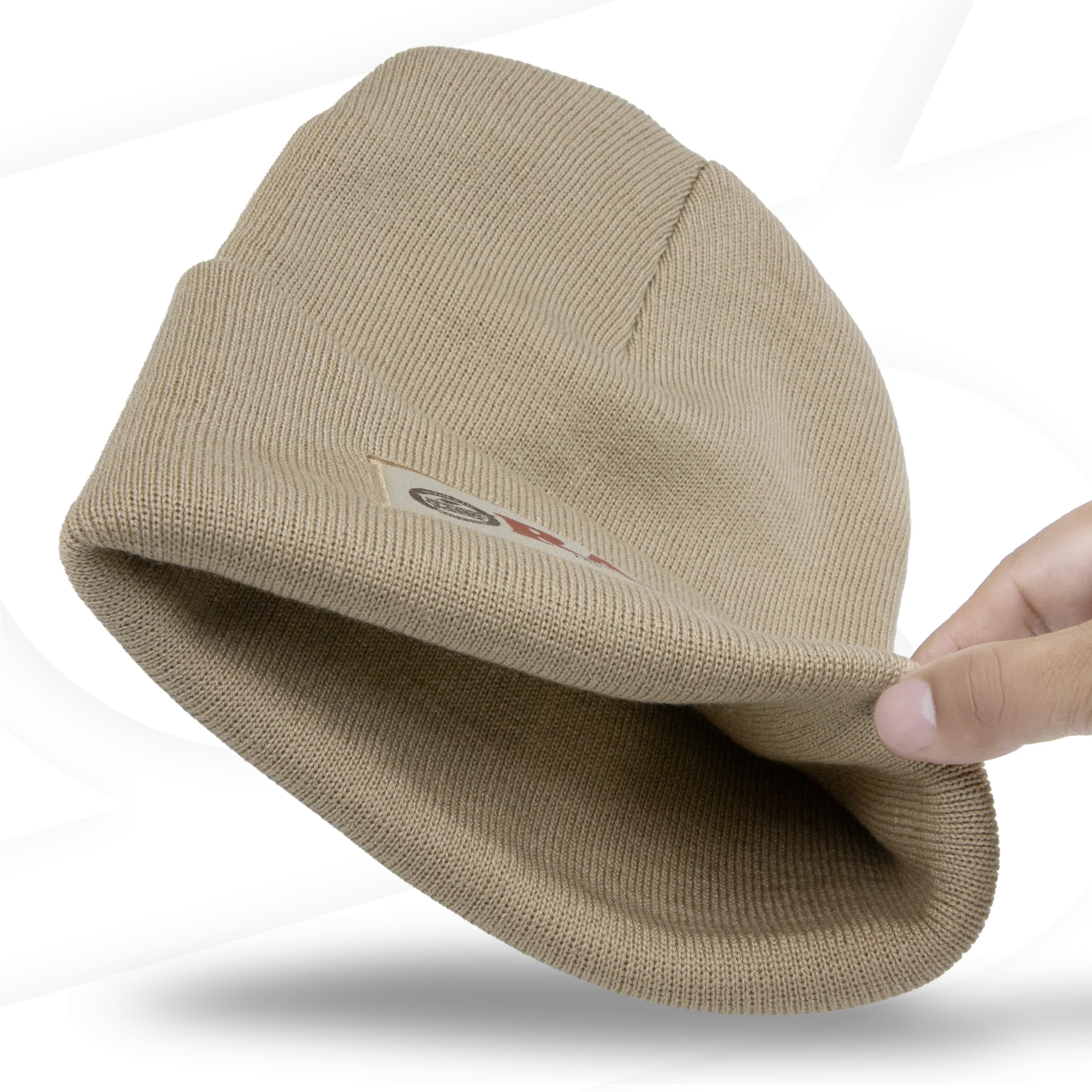 RAW Tan Beanie - Image 6