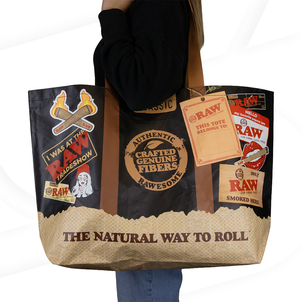 RAW Tote Bag - Black - Image 3