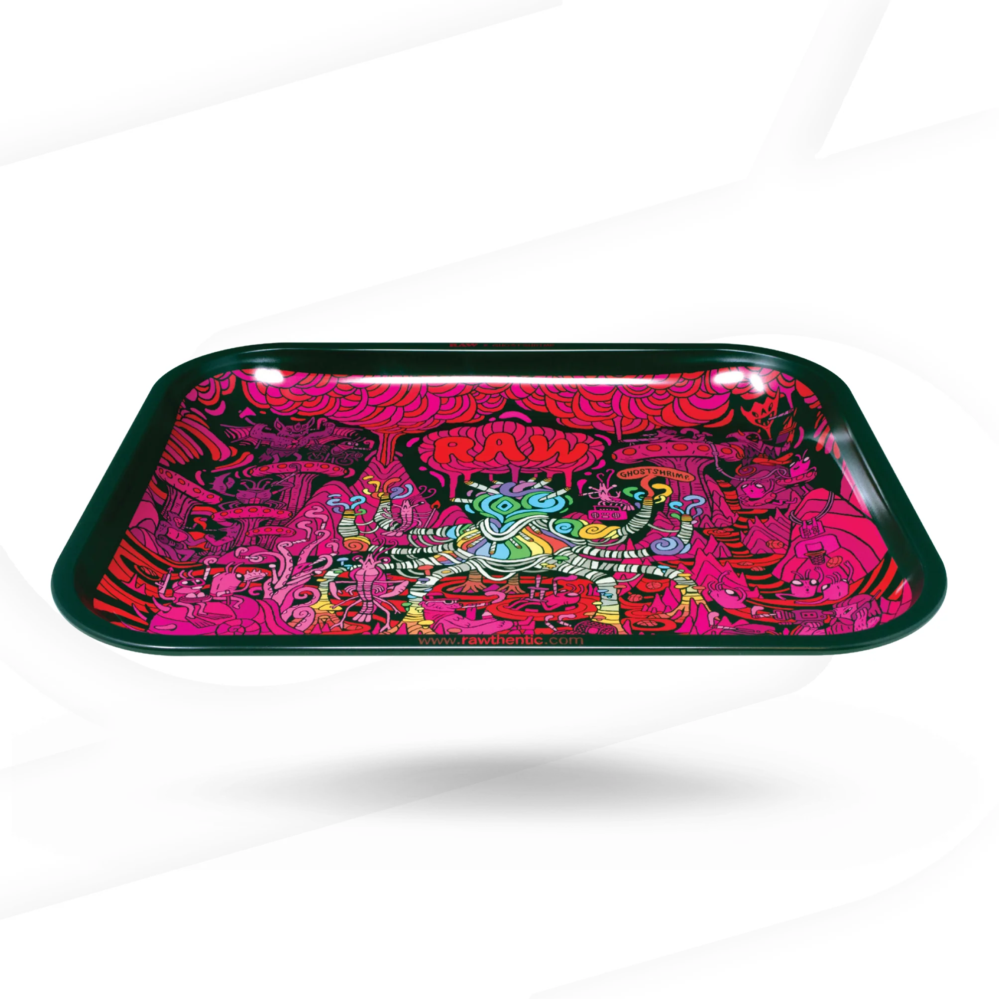 RAW Ghostshrimp 3rd Edition Metal Rolling Tray - Image 3