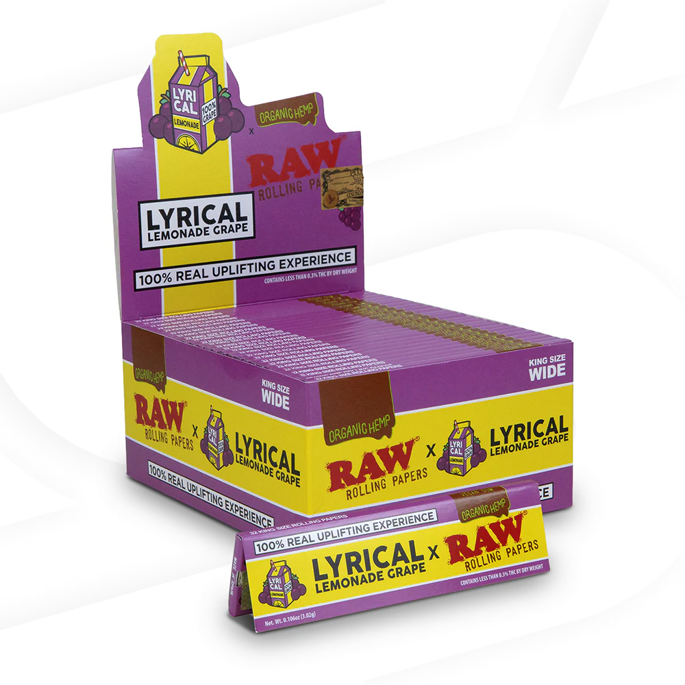 RAW X Lyrical Lemonade King Size Wide Rolling Papers - Image 9