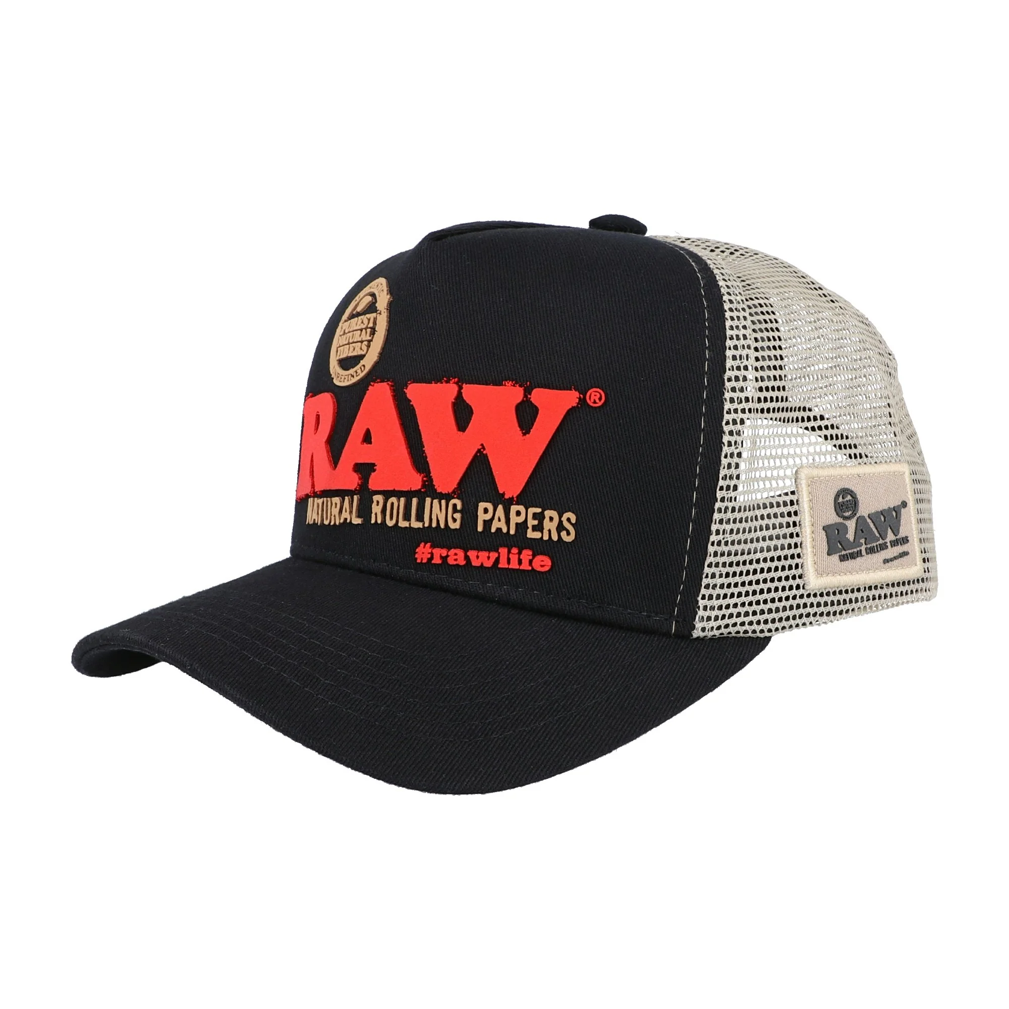 RAWlife Brazil Black Trucker Hat | DISCONTINUED