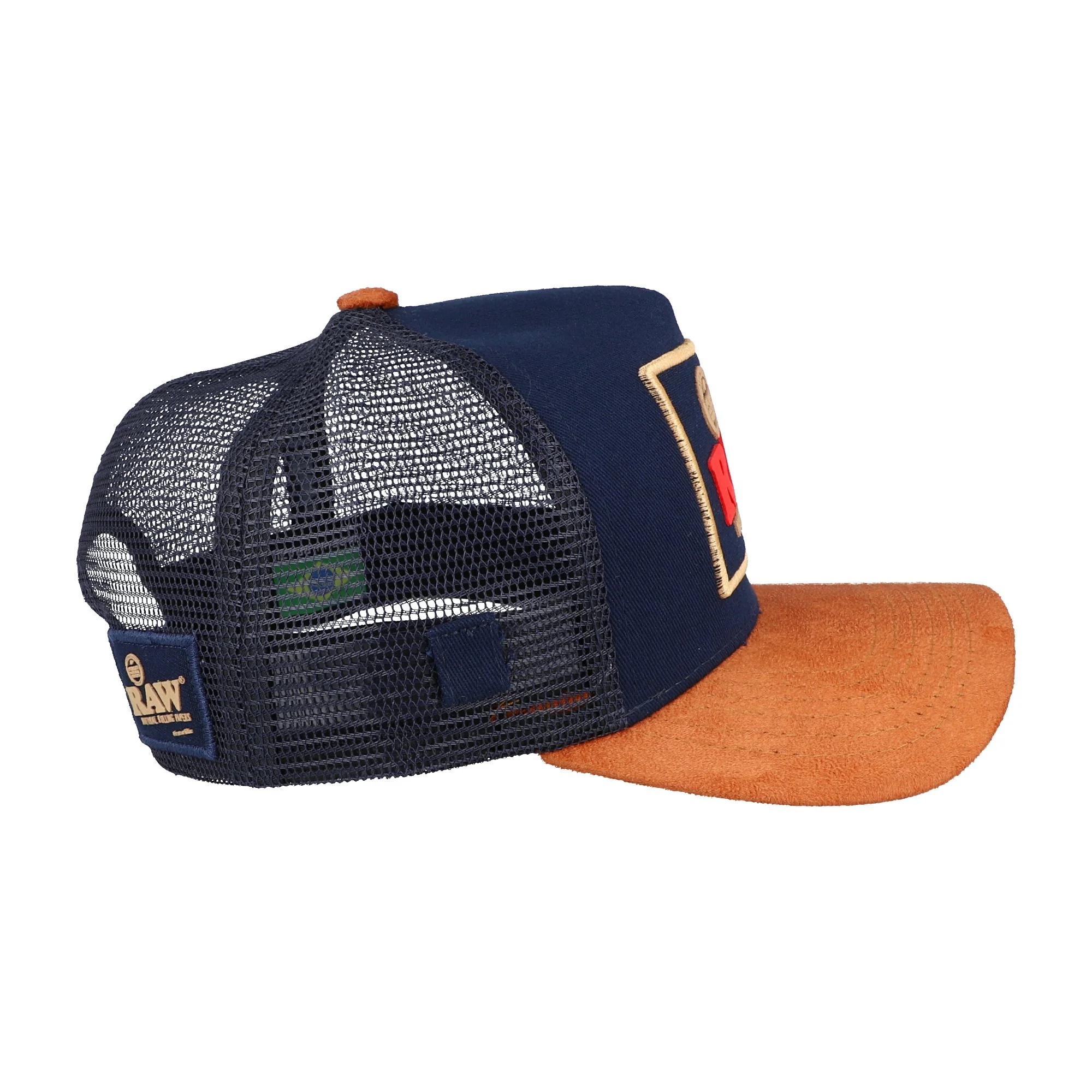 RAWlife Brazil Blue Trucker Hat | DISCONTINUED - Image 2