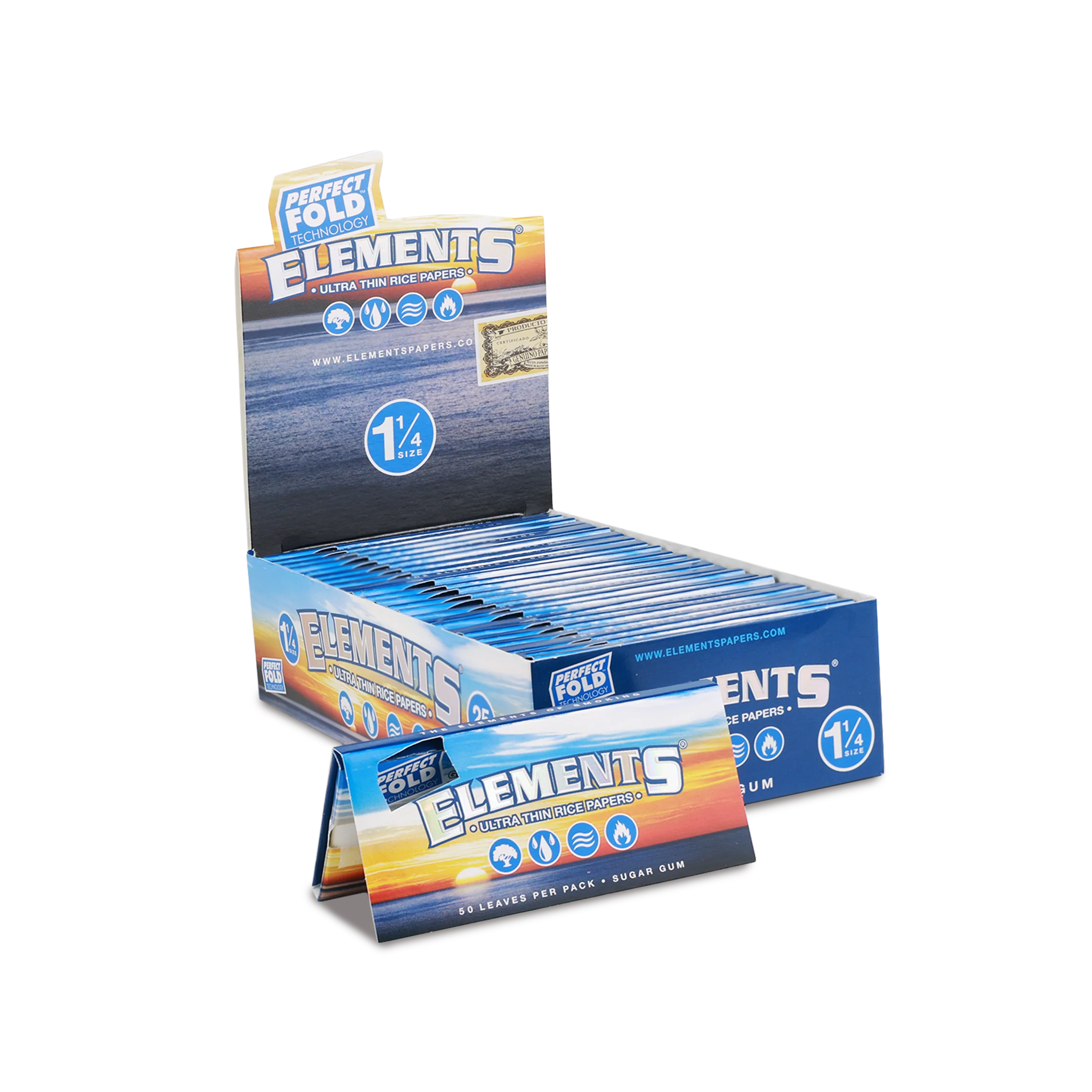 Elements Perfect Fold 1¼ Rolling Papers - Image 5