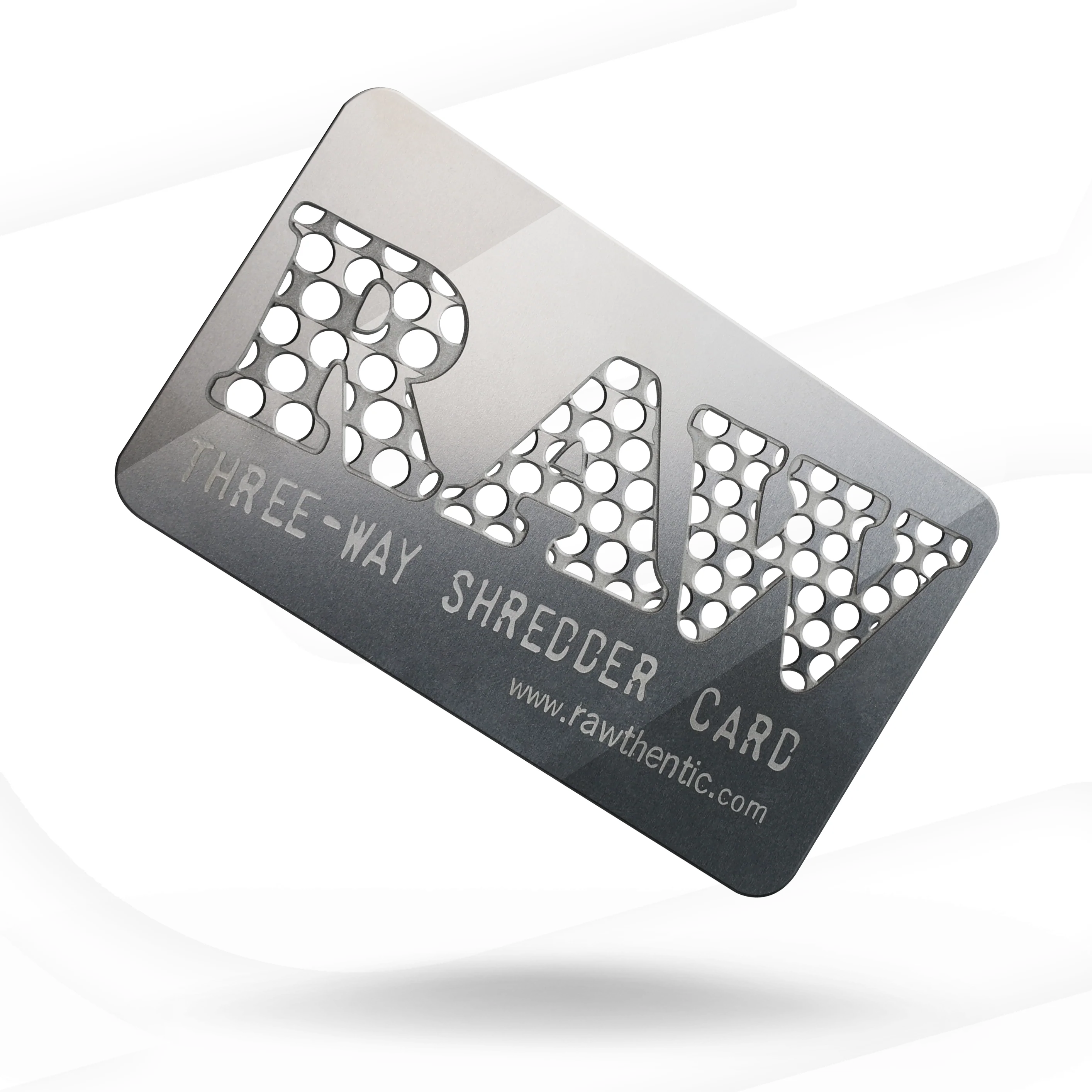 RAW Three-Way Shredder Card